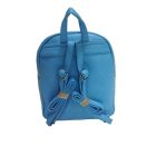 Világoskék hátizsák, műbőr - ÚJ