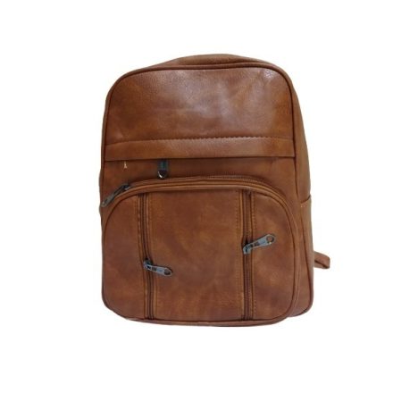 Barna hátizsák, műbőr - ÚJ