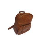 Barna hátizsák, műbőr - ÚJ