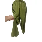 Khaki nyári nadrág, bohém nadrág, háremnadrág, aladdinnadrág (unisex)