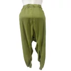 Khaki nyári nadrág, bohém nadrág, háremnadrág, aladdinnadrág (unisex)