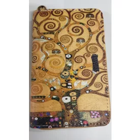   Festményes nagyméretű pénztárca - Gustav Klimt: Életfa - ÚJ