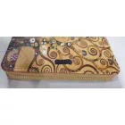 Festményes nagyméretű pénztárca - Gustav Klimt: Életfa - ÚJ