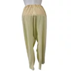 Sárga-drapp nyári nadrág, bohém nadrág, háremnadrág, aladdinnadrág (unisex)