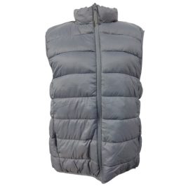 Felnőtt M-es unisex szürke pufimellény - Identic - ÚJ