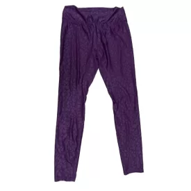   Női XXL-es mályvaszínű fényes leggings, sport leggings - ÚJ