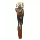 Női XL-es lómintás barna leggings - ÚJ