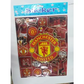 Focis (Manchester United) matrica ív 25x20 cm - ÚJ