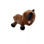 20 cm-es barna plüss tehén figura - Minecraft - ÚJ