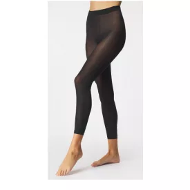   Női fekete lábfej nélküli nylon harisnya, harisnyanadrág 15DEN - ÚJ