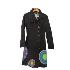   Női XS-es fekete mintás különleges szövet kabát - Desigual