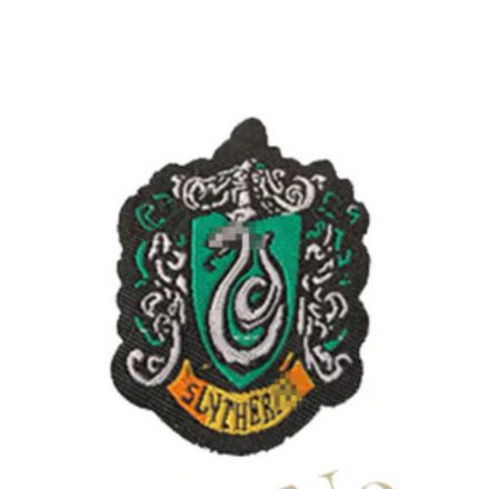 Zöld ruhára vasalható embléma, matrica - Mardekár - Harry Potter - ÚJ