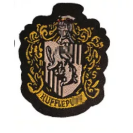   Sárga ruhára vasalható embléma, matrica - Hugrabug - Harry Potter - ÚJ