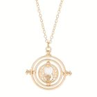 Hermione, időnyerő nyaklánc kis medállal, arany - Harry Potter - ÚJ