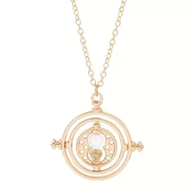   Hermione, időnyerő nyaklánc kis medállal, arany - Harry Potter - ÚJ