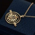 Hermione, időnyerő nyaklánc kis medállal, arany - Harry Potter - ÚJ