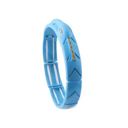 Kék fém karkötő - Miraculous - Csodálatos Katicabogár - ÚJ