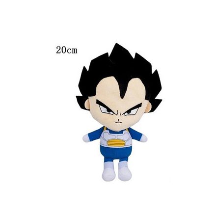 Fekete hajú plüss figura, Vegeta - 20 cm - Dragon Ball - ÚJ