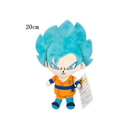 Türkiz hajú plüss figura - 20 cm - Dragon Ball - ÚJ