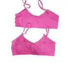 2 db pink szivacsos tini, kamasz melltartó egyben