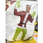 Felnőtt méretű Grincs, Grinch jelmez szett, jelmez együttes, S-es méret - ÚJ