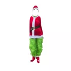 Felnőtt méretű Grincs, Grinch jelmez szett, jelmez együttes, M-es méret - ÚJ