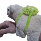 Kapibara plüss figura, drapp, kézre, csuklóra rögzíthető - ÚJ