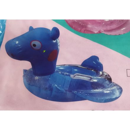 Kék beleülős kapaszkodós úszógumi - Peppa Pig - ÚJ