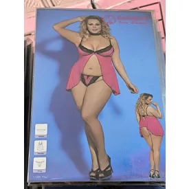   Szexi piros ruha, alsónemű, jelmez, nagy méret, plus size - ÚJ