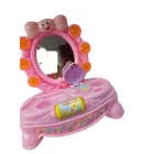 Játék mini pipere asztal, világító, zenélő (2 db hiányzik a kiegészítőkből)