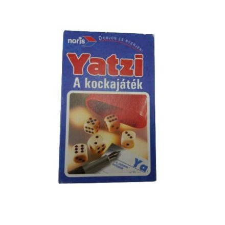 Yatzi - A kockajáték (kockapóker)