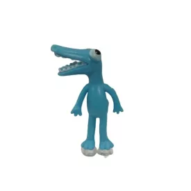   Kék műanyag figura, krokodil - Rainbow Friends - Roblox - ÚJ