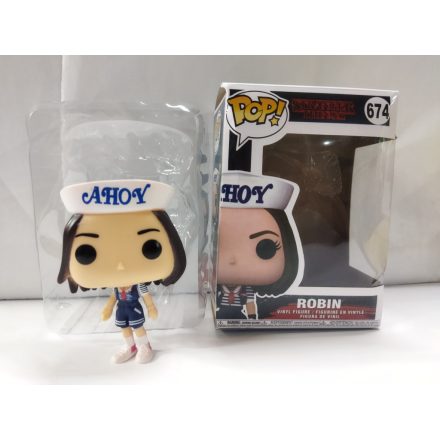 Funko POP! műanyag figura - Robin - Stranger Things - ÚJ