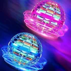 Flynova repülő gömb, színes ledes Flying Spinner labda - ÚJ