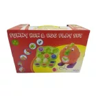 Vicces tojás és tyúk formakeresős játék - Funny Hen and Egg play set - ÚJ