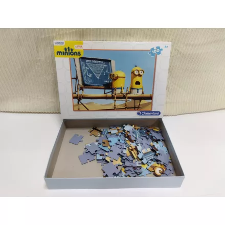 100 db-os kirakó, puzzle - Minyonok - Clementoni
