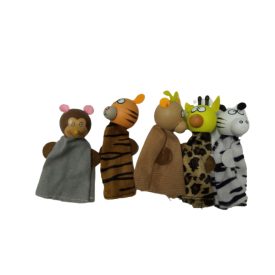 Állatos ujjbábok, 5 db egyben - ÚJ