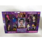 K-pop Demon Hunters figurák (8 db) és kártyák (5 db) - ÚJ