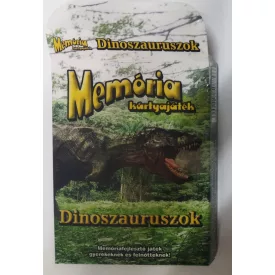 Dinoszauruszok - memória kártyajáték - ÚJ 