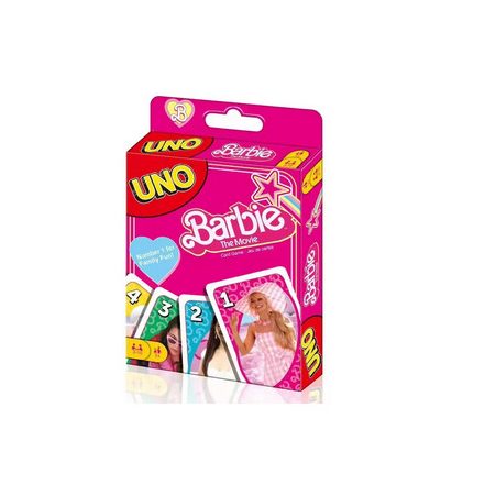 Uno kártya - Barbie - ÚJ