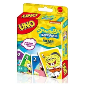 Uno kártya - Spongyabob - ÚJ