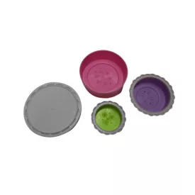 Egymásba, egymásra rakható bébijáték, tortaformák