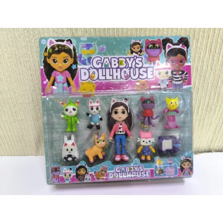 Gabi babaháza figura szett - Gabby's Dollhouse - ÚJ