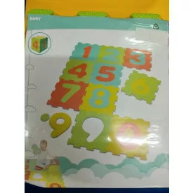 Számos habtapi lapok, szivacs puzzle - Happy People - ÚJ