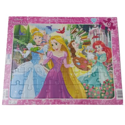 Disney hercegnők lap puzzle