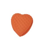 Narancssárga szilikon szív alakú tortaforma - ÚJ