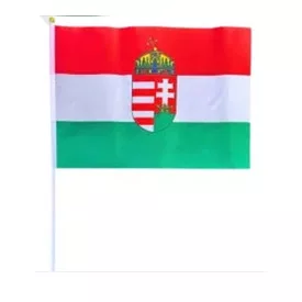 Magyar nemzeti zászló 20x30 cm - ÚJ