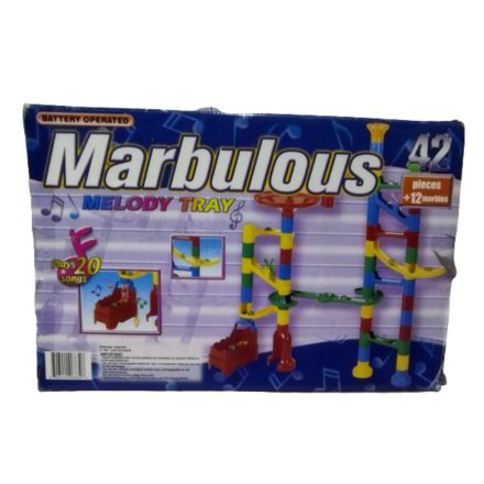 42+12 db-os zenélő golyógurító pálya - Marbulous