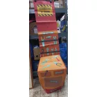 Szék háttámlárája tehető játék szerelőpult textilből - ÚJ