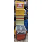 Szék háttámlárája tehető játék kiskonyha textilből - ÚJ